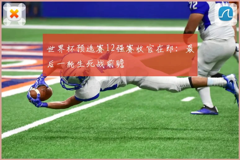 世界杯预选赛12强赛收官在即：最后一轮生死战前瞻